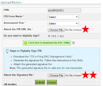 How-to-upload-Income-Tax-Return-by-using-DSC Step 9 image